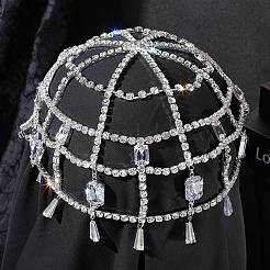 Alloy Rhinestone Headbands for Women&nbsp;AJEW-WH20020-241P