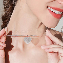 DIY Heart Necklaces Making Kits&nbsp;DIY-CA0006-76
