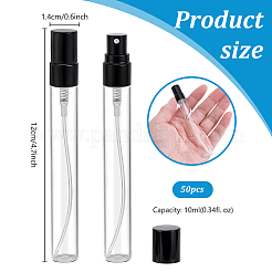 50Pcs Glass Empty Spray Bottle&nbsp;CON-PH0003-35A