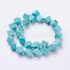 Natural Magnesite Beads Strands&nbsp;TURQ-K003-20B