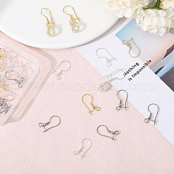 60Pcs 6 Styles 316 Surgical Stainless Steel Earring Findings&nbsp;STAS-CA0002-20