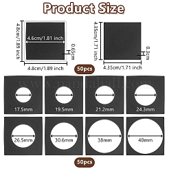 Plastic Coin Storage Box&nbsp;AJEW-WH0248-789