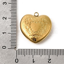 304 Stainless Steel Pendants&nbsp;STAS-B128-11A-G