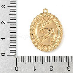 304 Stainless Steel Enamel Pendants&nbsp;STAS-P404-01G