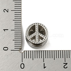 Tarnish Resistant 304 Stainless Steel Beads Rhinestone Settings&nbsp;STAS-A091-07P