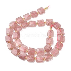 Natural Strawberry Quartz Beads Strands&nbsp;G-L642-L06-10mm