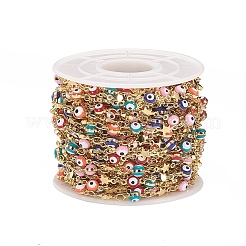 Handmade Brass Beaded Chains&nbsp;CHC-I027-04G