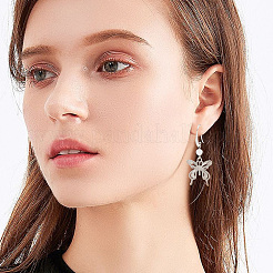 20 Pairs 2 Colors Brass Earring Hooks&nbsp;KK-BBC0016-19