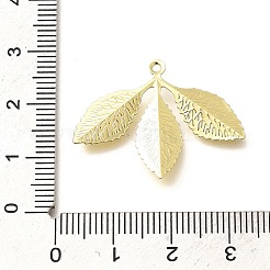 Rack Plating Brass Pendants&nbsp;KK-M309-15G