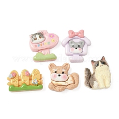 Opaque Resin Decoden Cabochons&nbsp;KY-G031-03