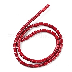 Synthetic Turquoise Beads Strands&nbsp;X-TURQ-G120-4x6mm-07