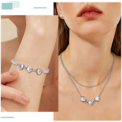 10Pcs Brass Pave Clear Cubic Zirconia Connector Charms&nbsp;KK-BC0015-61A-P