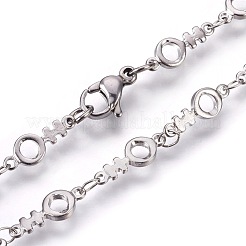 Tarnish Resistant 304 Stainless Steel Link Chain Bracelets&nbsp;BJEW-P239-20