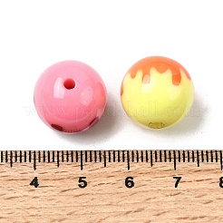 Baking Paint Opaque Acrylic Beads&nbsp;OACR-A044-01