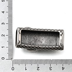 304 Stainless Steel Slide Charms&nbsp;STAS-F356-15AS-12