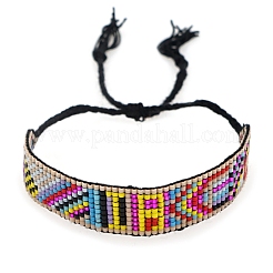 Miyuki Seed Braided Bead Bracelet&nbsp;BJEW-P269-27