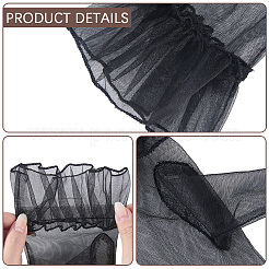 Polyester Mesh Gloves for Lady Girls&nbsp;AJEW-WH20018-307G