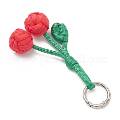 Cherry Polyester & Spandex Cord Ropes Pendant Decorations&nbsp;HJEW-JM04376