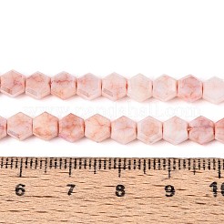 Anti-Tarnish Electroplate Glass Beads Strands&nbsp;GLAA-T028-6mm-02I