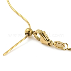 304 Stainless Steel Add a Bead Adjustable Snake Chains Bracelets for Women&nbsp;BJEW-M307-01E-G