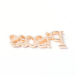 Twelve Constellations Word Zinc Alloy Cabochons&nbsp;DIY-WH0224-36B