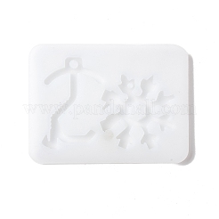 Key & Snowflake Shape DIY Pendant Silicone Molds&nbsp;LS-DIY-F114-17
