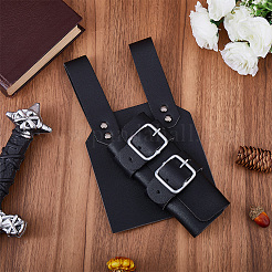 1Pc PU Leather & Alloy Medieval Sword Scabbard&nbsp;AJEW-GF0013-03A