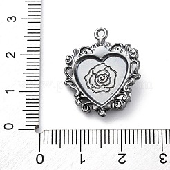 Rack Plating Alloy Pendants&nbsp;PALLOY-V002-08B
