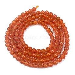 Natural Red Aventurine Beads Strands&nbsp;X-G-M438-A09-01