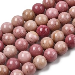 Natural Rhodonite Beads Strand&nbsp;GSR018