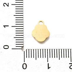 304 Stainless Steel Enamel Charms&nbsp;STAS-L022-466G-03