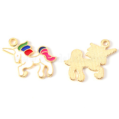 Alloy Enamel Pendants&nbsp;X-ENAM-N054-42A-RS