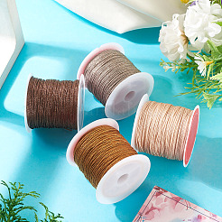 4 Rolls 4 Colors Round Metallic Cord&nbsp;MCOR-TA0001-01B
