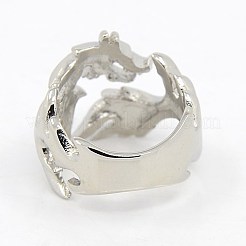 Tarnish Resistant Personalized Retro Men's 304 Stainless Steel Rings&nbsp;RJEW-L002-12