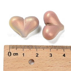 UV Plating & Spray Painted Opaque Acrylic Beads&nbsp;OACR-G047-03