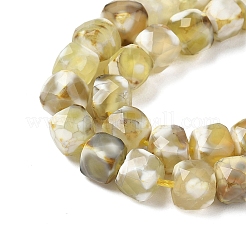 Natural Fire Crackle Agate Beads Strands&nbsp;G-H078-C49-6mm-05