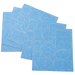 5 Sheets Denim Self-adhesive Patches&nbsp;PATC-TA0001-61B