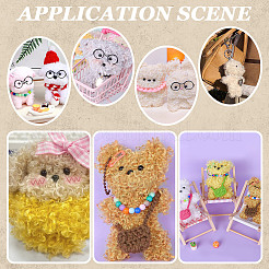 16Pcs 8 Colors DIY Plush Sticks&nbsp;FIND-GO0003-76