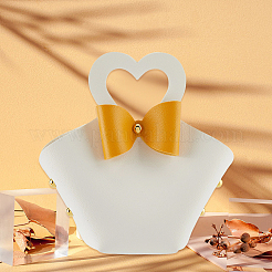 DIY PU Imitation Leather Heart Flower Purse Making Sets&nbsp;PURS-WH20005-04B