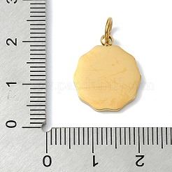 304 Stainless Steel Enamel Pendants&nbsp;STAS-A145-01C-G