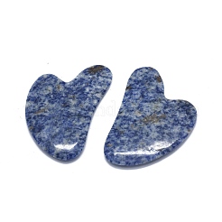 Natural Blue Spot Jasper Gua Sha Boards&nbsp;G-O175-01