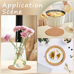 Cork Coasters&nbsp;AJEW-CP0009-64C
