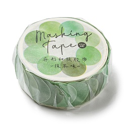 Round Adhesive Decorative Paper Tapes&nbsp;DIY-M052-01B