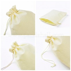 Burlap Packing Pouches Drawstring Bags&nbsp;ABAG-BC0001-07D-17x23