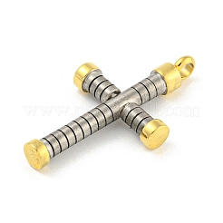 Ion Plating(IP) 304 Stainless Steel Pendants&nbsp;STAS-F307-06G