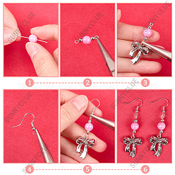 DIY Alloy Earring Jewelry Making Kit&nbsp;DIY-SC0028-90