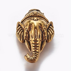 Tibetan Style Alloy Beads&nbsp;TIBEB-L003-03