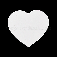 Heart Shaped Paper Earring Display Cards&nbsp;AJEW-A051-05