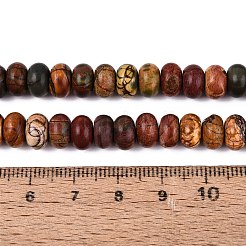 Natural Picasso Jasper/Polychrome Jasper Beads Strands&nbsp;G-N367-02A-12