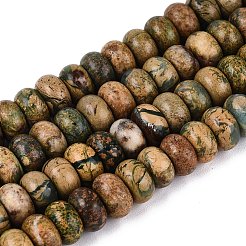 Natural Verdite Stone Beads Strands&nbsp;G-N367-02A-11
